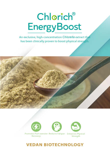 Vedan Biotech Chlorich®Energy Boost Brochure